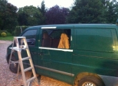 Put Window In and tinted back window